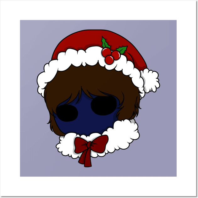 eyeless jack christmas chibi Wall Art by LillyTheChibi